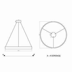 Ultra Slim Ring 80 Cm 45 Watt