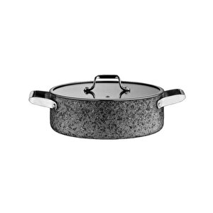 Stone-h Basık Tencere 30 Cm Sh126