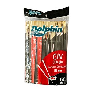 Yıkanabilir Bambu Kore Japon Çin Yemek Çubuğu Chopsticks - 23 Cm. - 50 Çiftlik 1 Paket