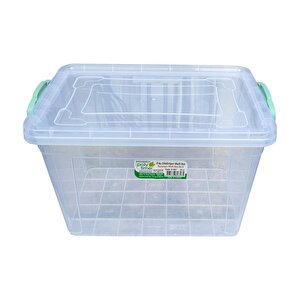 Polytime Şeffaf Kilitli Mutfak Eşya Gıda Saklama Düzenleme Kabı Kutusu - Dikdörtgen - 5 Litre