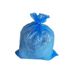 Canhome Jumbo Boy - Mavi -  210 Gr. - 80x110 Cm. - 80 Litre Çöp Torbası Poşeti - 10 Adetlik 3 Rulo