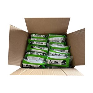 Arma Kimpack Beyaz Mini Boy 40 X 50 Cm. - 20 Litre Çöp Torbası Poşeti - 40 Adetlik 40 Rulo / Koli