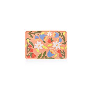 Spring Kaydırmaz Tepsi Pembe 29x20 Cm