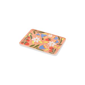 Spring Kaydırmaz Tepsi Pembe 29x20 Cm