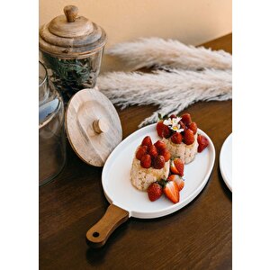 Woody Porselen Servis 40x20 Cm