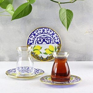 Glore Laila Zarif Çay Seti 6’lı 12281