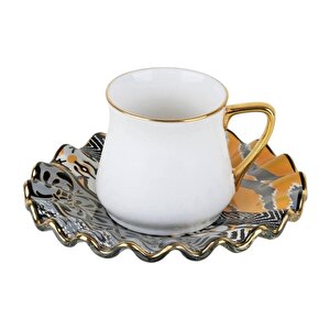 Glore Zarif Vintage Kahve Seti 2’li -82586