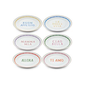 Ti Amo Servis Tabağı 6 Kişilik