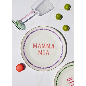 The Mia Ti Amo Servis Tabağı 6 Kişilik