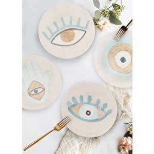 Amulet Pasta Tabağı 6lı Set - 19 Cm