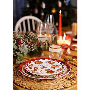 Globe Pasta Tabağı 6 Lı Set 19 Cm New028