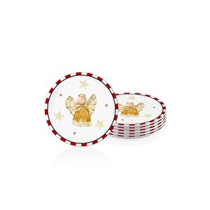 Globe Pasta Tabağı 6 Lı Set 19 Cm New029