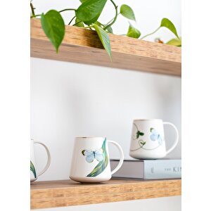 Folium Green Porselen Kupa Kpa0263 340 Cc