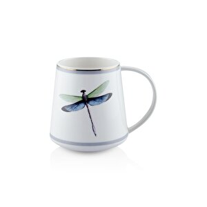 Dragonfly Green Porselen Kupa Kpa0261 340 Cc