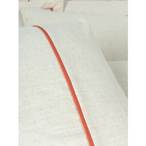 Inborn Çift Kişilik Nevresim Takımı Banded Turuncu