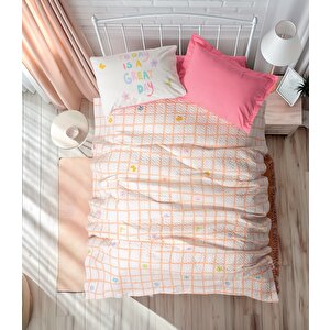 Genç Odası Tek Kişilik Complete Set Jours Pembe