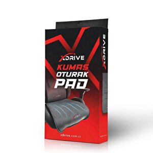 Premium Oturak Pad Kumaş Gri