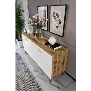 Simple Konsol Ekru Ceviz