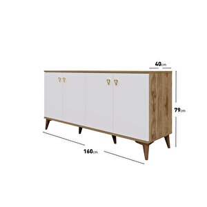 Simple Konsol Ekru Ceviz