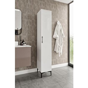Plain Metal Ayak Metal Kulp Pla1200 Banyo Dolabı Mutfak Dolabı Balkon Dolabı Kiler Dolabı Çok Amaçlı Dolap Ayakkabılık Beyaz
