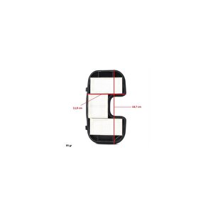 Fakir İntra, Veyron Basic ,turbo Xl Premium Uyumlu Süpürge Toz Hazne Ve Çıkış Filtre Seti