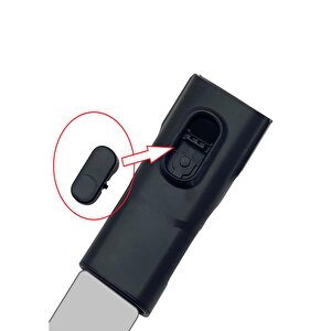 Philips Fc6827 Uyumlu Max Şarjlı Dikey Süpürge Güçlendirilmiş Teleskobik Boru Butonu (metal Yaylı)