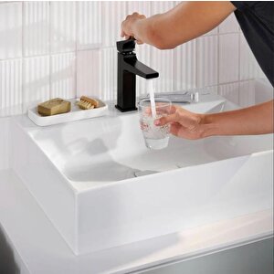 Hansgrohe Metropol Lavabo Bataryası 110 Satin Siyah 32507670