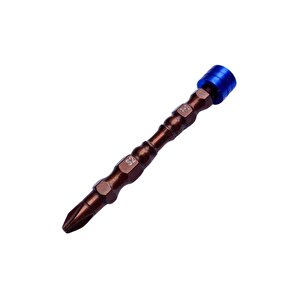 Çift Yönlü Z2 65mm S2 Çeliği Mıknatıs Uçlu Bits Uç (1 Adet) Çelik Matkap Ucu Tornavida Ucu Vidalama Ucu