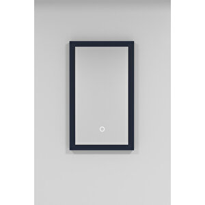 Omente 65 Cm Led Ayna Lacivert