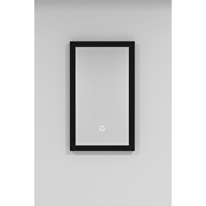 Omente 65 Cm Led Ayna Siyah
