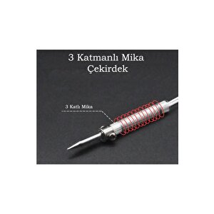 60w Sıcaklık Kalem Havya Lehim Makinası Elektronik Tamir Havyası