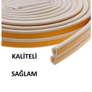 Pencere Pimapen Fitili Kapı Cam Bandı Rüzgar Soğuk Engelleyici Yapışkanlı Bant Yalıtım İzolasyon Süngeri