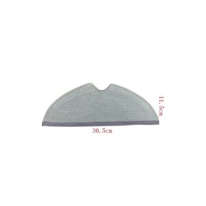 Roborock S6/s6 Pure Uyumlu 4 Adet Mop Fiber Bezi