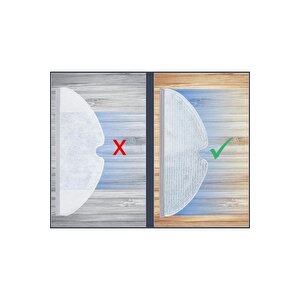 Roborock S6/s6 Pure Uyumlu 4 Adet Mop Fiber Bezi