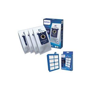 Philips Fc8412 Uyumlu Elektrikli Süpürge Toz Torbası + Hepa Filtre
