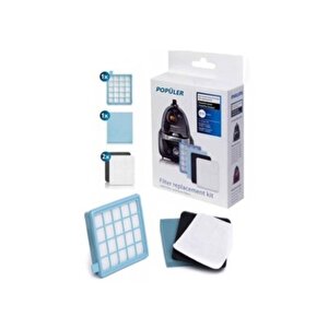 Philips Fc 8475 Powerpro Uyumlu Hepa Filitre Seti