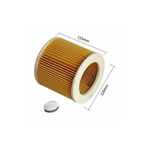 Karcher A 2054 Me Elektrikli Süpürge Hepa Filtre