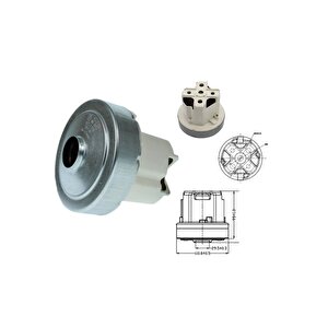 Philips Fc9205 Orijinal Domel Süpürge Motoru Yüksek Watt'lı Ürün