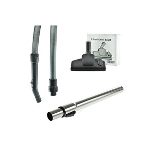 Arçelik S 4240 C Uyumlu Süpürge Hortumu + Metal Boru Emici Set