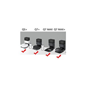 Roborock Q7 Max + Uyumlu Fırça Filtre Aksesuar Seti