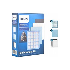 Phılıps Fc 8475/01 Powerpro Compact Orijinal Hepa Filtre Seti