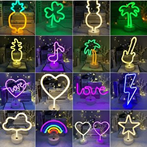 Yonca Neon Lamba, Yeşi̇l, 23x17