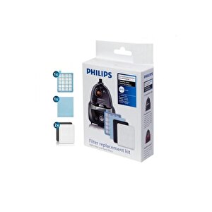 Philips Uyumlu Powerpro Active Fc 8639 Hepa Filtre Seti