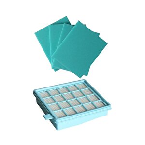 Phılıps Powerpro Active Fc 8645/91 Hepa Filtre + 4 Adet Sünger