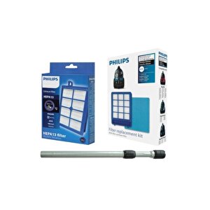 Philips  Fc9934/07 Marathon  Çelik Boru+filtre Seti
