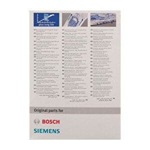 Sıemens Elektrikli Süpürgeler Için Toz Torbası P Tipi