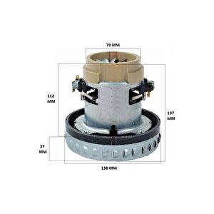 Home Maxx Hx45104 Elektrikli Süpürge Motoru 1200 Watt