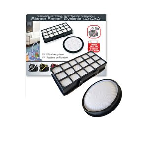 Rowenta Ro7695ea Silence Force Cyclonic 4a+ Uyumlu Hepa Filtre Seti