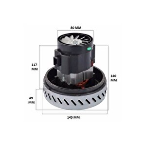 Rowenta Elektrikli Süpürge Motoru Srv50- Bt50-1 1400 Watt