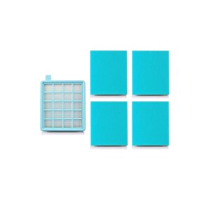 Phılıps Fc 8470 Fc-8475 Powerpro Uyumlu Hepa Filtre +4 Adet Sünger